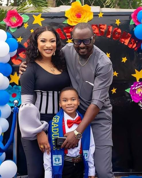 Tonero Dikeh Penetrates One Minute Man With Son, Andre