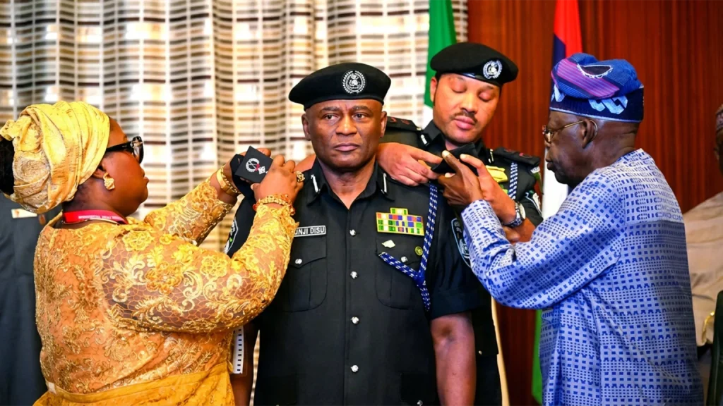 Tinubu Bypass Senate as Disu Takes Oath as IGP Wednesday